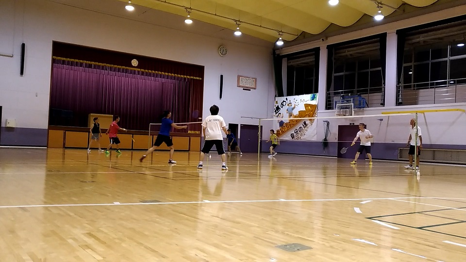 練習中の様子